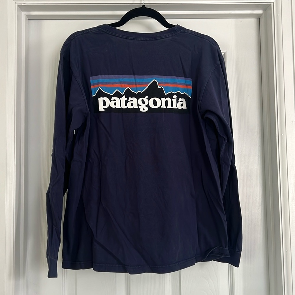 Patagonia Navy Long Sleeve